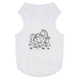 'Woodland Tea Party' Pet Dog/Cat T-Shirt (PT00154122)