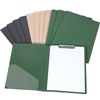 URbantin A4 Clip Folder,Report Covers Presentation Folders with Pocket for