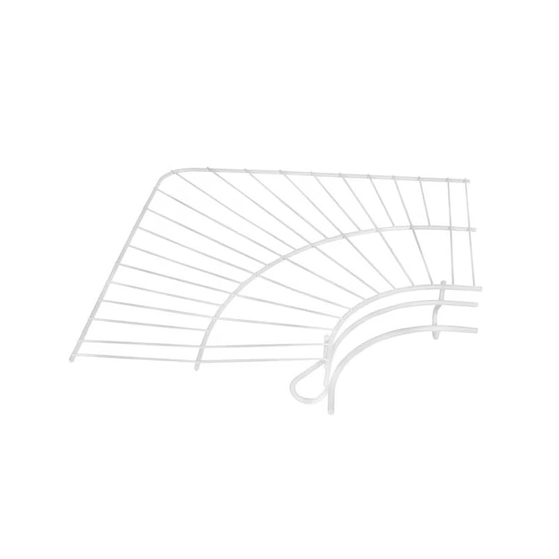 Rubbermaid Commercial Products Wire Shelving, 12-Inch, White, Closet Organizer and
