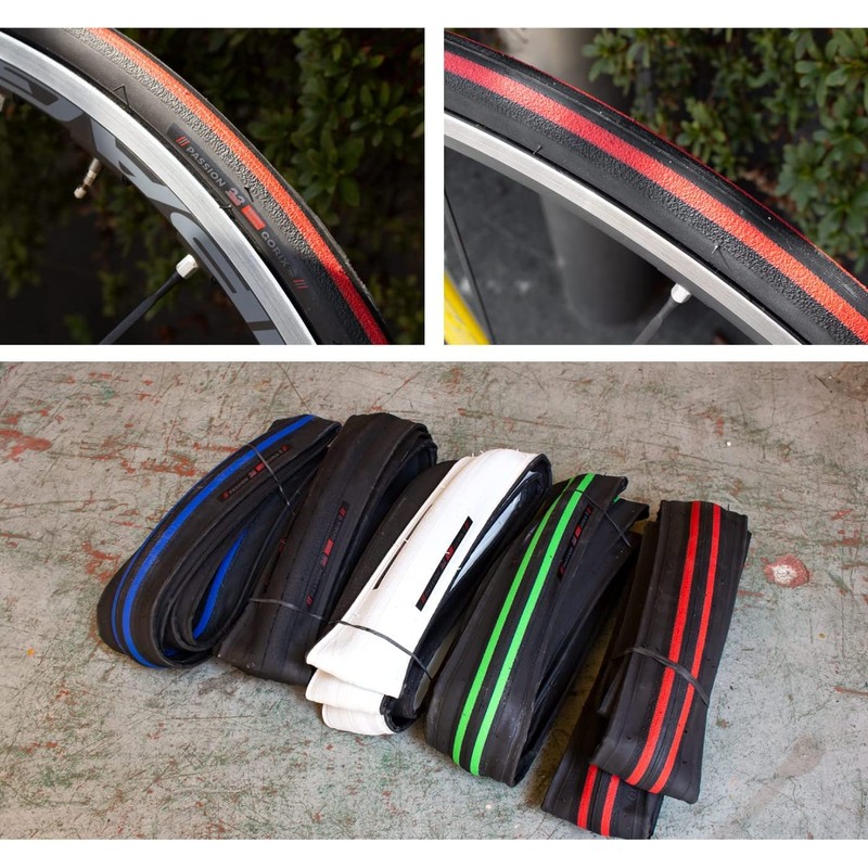 GORIX Road Bike Slick Tire 700×23C or 700×25C Cycling Bicycle