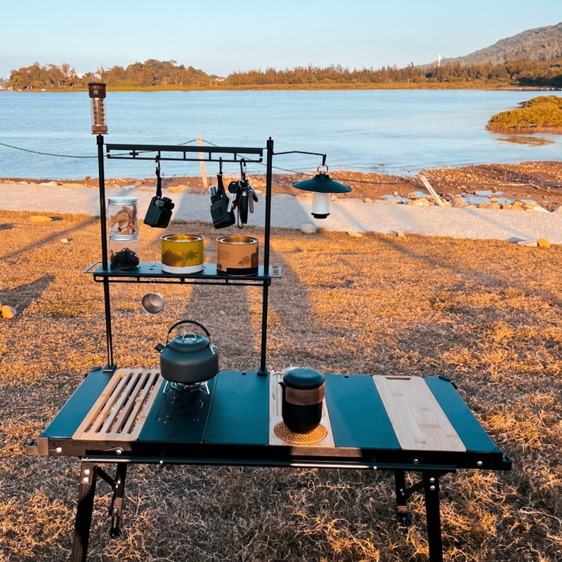 Camping Table Unit Board Versatile Portable Table Top Board Connector