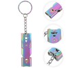 FOMIYES Keychain Whistle Bird Training Whistle Birds Stainless Steel Training