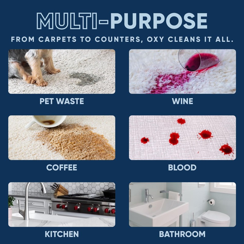 Oxy Pet Carpet Cleaner Spray | Pet Stain Remover for
