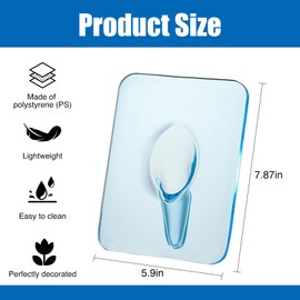 Clear Acrylic Vase for Flowers, Modern Art Vases for Home Decor,. Picture Frame Vase Flower Arrangement Holder as a Unique Flower Vase for Room Décor (Baby Blue)