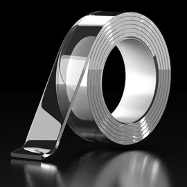 fogman Double Sided Magic Tape, Removable, Washable, Reusable, Reusable