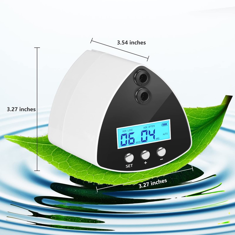 DAOTAILI Reptile Misting System | Automatic Humidifier with 2 Nozzles,