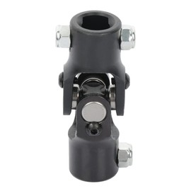 ROADFAR U Joint Universal Steering Shaft U Joint Coupler 3/4"-36 Spline * 3/4" DD Black Single U-Joint Shaft 96mm