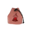 Marushin Drawstring Pouch MOOMIN Moomin Apple Bite Golf Beginner Character