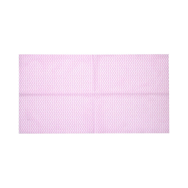 Antimicrobial Counter Cloths, 100 Pieces, Pink