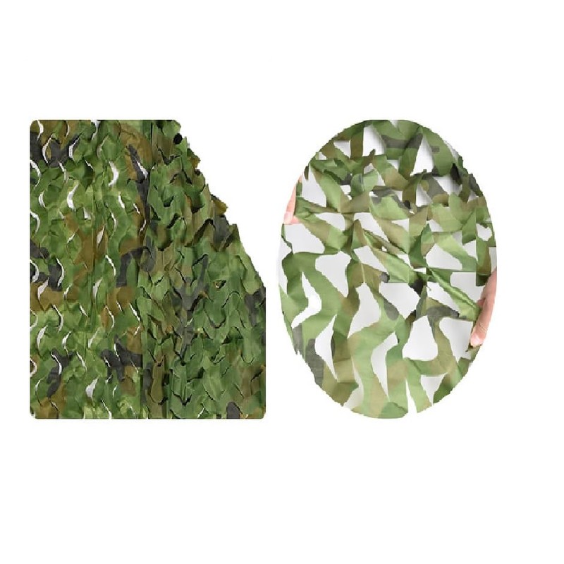WODJR 2Pcs Camouflage Netting Camouflage Party Decorations Bulk Roll Sunshade