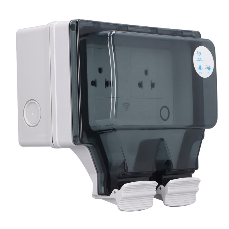 Outdoor Outlet WIFI IP66 Waterproof Socket With Timer for Patio