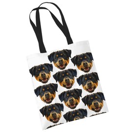 Rottweiler Tote Bag Gifts for Dog Lovers Print Bags with Dogs on