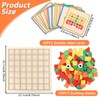 MXTIMWAN Creative Mosaic Puzzle, Wooden Pattern Blocks Set