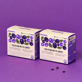 Awesome Triple Berry Mini Select 120 tablets x 2 boxes / 어썸 트리플 베리 미니셀렉트 120정X2박스