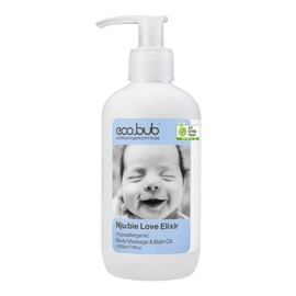 Eco.bub Nju:bie Love Elixir Hypoallergenic Body Massage & Bath Oil, 225ml