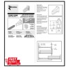 N/A Blum White Drawer Slide Rear Socket for Blum Euro