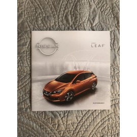 2021 NISSAN LEAF 20-page Original Sales Brochure