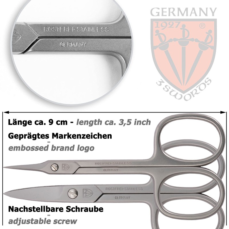 3 Swords Germany - Brand Quality Stainless Steel INOX Curved