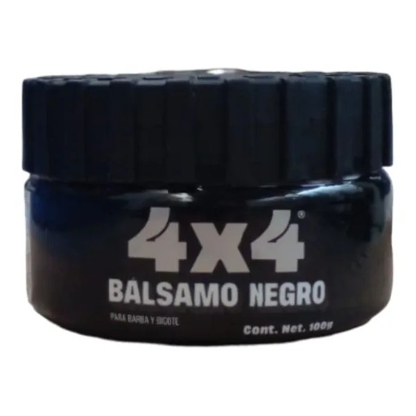 Balsamo Cubre Canas Para Bigote Y Barba 4x4 Profesional 100g