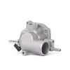 RIDEX Thermostat Coolant Cooling Water Thermostat with Housing, Metal Housing