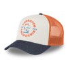 Von Dutch Unisex Adjustable Trucker Crew Cap Orange/Black/Navy One Size,