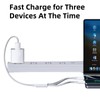 SETOLGH Multi Charging Cable,5FT 1 Pack MFi Certified 3 in