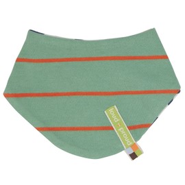 loud + proud Unisex Children's Reversible Neckerchief, GOTS Certified Neckerchief, Bamboo