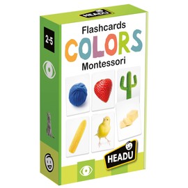 Headu MU27859 Flashcards Colours Montessori, Medium