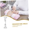 SAFIGLE Nail Art Hand Clips Double-headed Manicure Hand Holder Sturdy