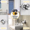 RKK 1-3/8" - 1-3/4" Door Lock Installation Kit Door Hole
