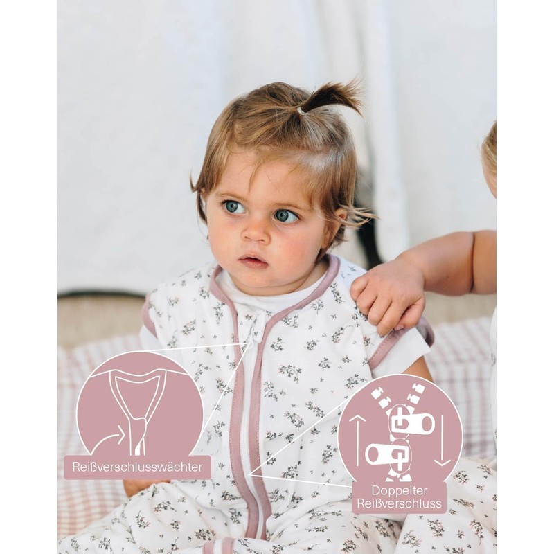 molis&co baby sleeping bag, 0.5 TOG, Size: 95 cm (18