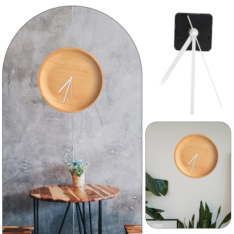 EXCEART Silent Movement with White Hands for DIY Watches, Precise