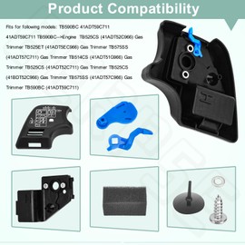 753-05252 Air Filter Assembly for Troy Bilt TB575SS TB525CS MP429 41AD429C995 41BD429C995 41AD479C995 Replace 75305252