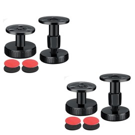 Wall Spacer, Pack of 4, Anti-Shake Bed Frame, Adjustable Bed Frame with Thread, Headboard Stopper Wall Anti Shake Tool, Bed Stabiliser Support for Beds, Cupboards, Sofas (30-68 mm)