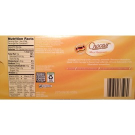Choceur Milk Chocolate with Roasted Hazelnuts (2/7.05 oz pack)
