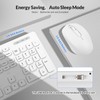Wireless Keyboard and Mouse Combo - Rii Standard Office PC
