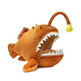 Realistic monkfish plush cute monkfish toy sea creature monkfish plush toy kids birthday gift simulation series 25cm