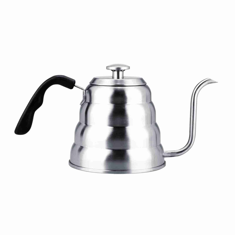 304 Stainless Steel Pour Over Coffee Gooseneck Kettle Teapot with