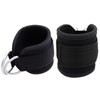 Double D-ring Ankle Cuff Straps Adjustable Leg Weight Wrist Belt