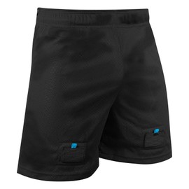 CHAMPRO Rink Textured Polyester Mesh Hockey Shorts Black