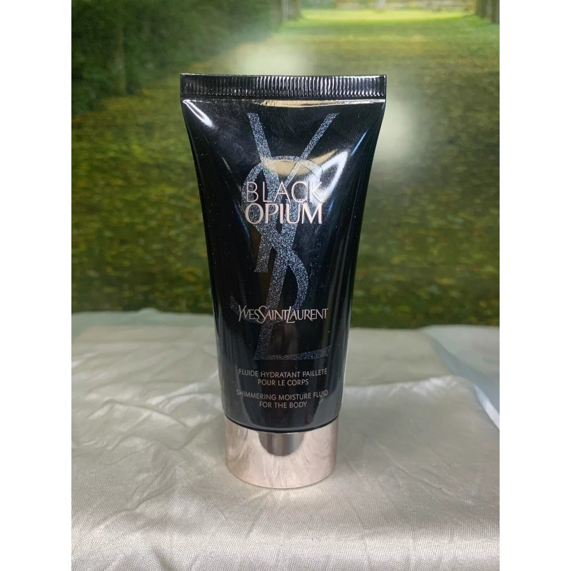 YVES SAINT LAURENT BLACK OPIUM 50ML SHIMMERING MOISTURE FLUID FOR