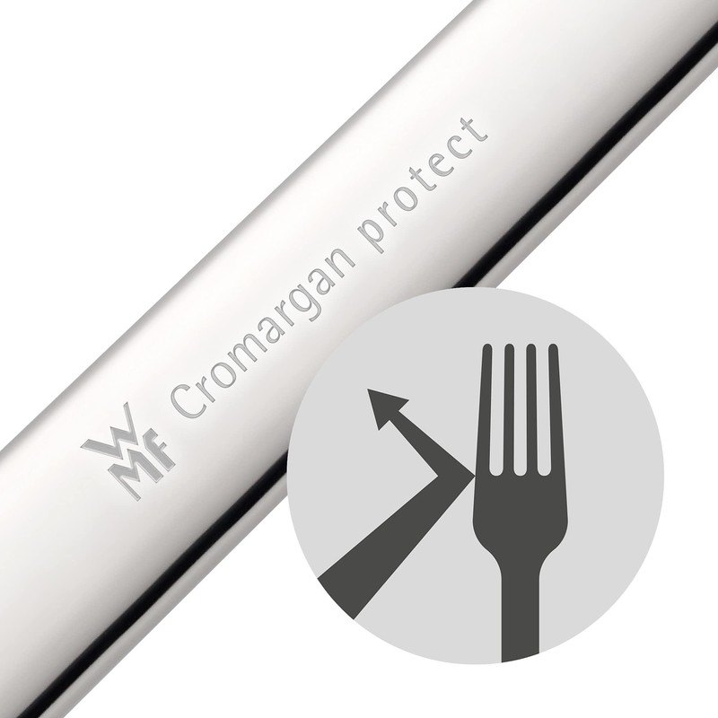 WMF Premiere Menügabel 20 cm, Cromargan protect Edelstahl poliert, kratzbeständig,