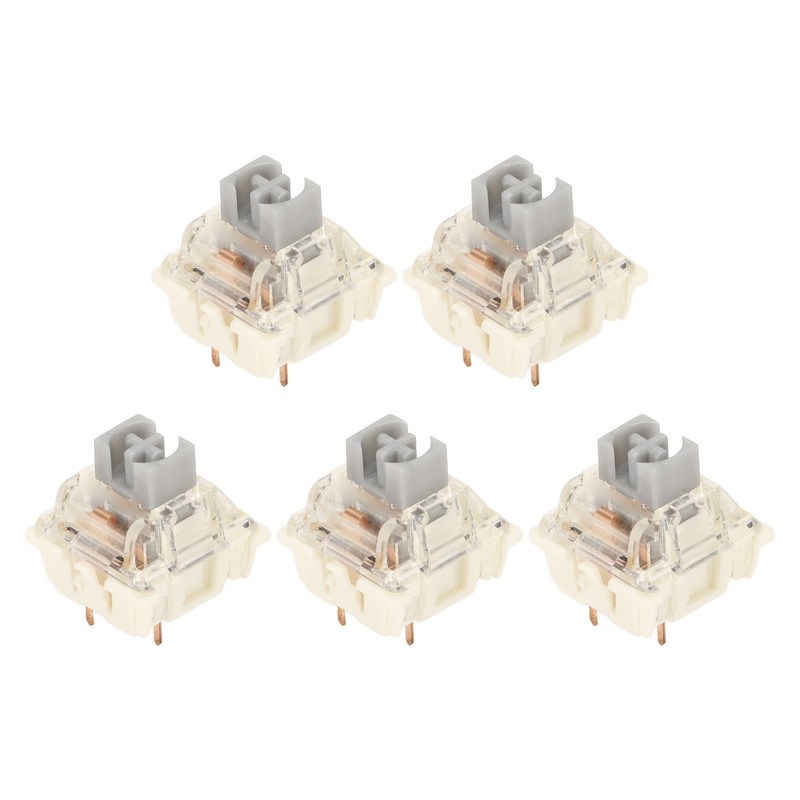 45Pcs Mechanical Keyboard Switches Waterproof Backlight Silent Linear Mechanical Key