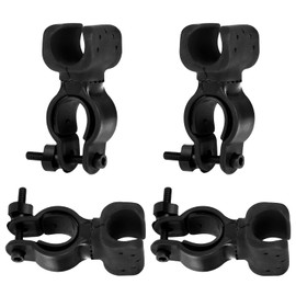 4 PCS Cane Holder for Walker, Cane Holder, Wheelchair Walker Accessories, Accessories for Seniors, Wheelchair Accessories, Universal Crutches Stick Bracket, Fixed Cane