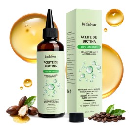 Aceite De Biotina Natural 150ml Crecimiento Del Cabello                                                                                               