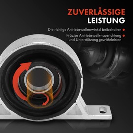 Frankberg Drive Shaft Support Bearing with Ball Bearing Compatible with X3 E83 2.0i 2.0sd 2.5 Si 3.0 Si 3.0sd xDrive20i 2005-2011 Replace# 26123413997