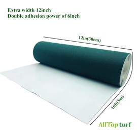 ALLTOP TURF 12inX16ft(30cmX5m) Self-Adhesive Seam Tape for Light Duty Sports and Landscape Artificial Grass Lawn (Single Sided)