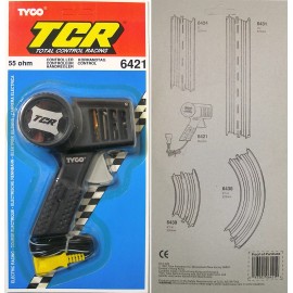 TYCO 1991 TYCO TCR Slotless HO Slot Car Track CONTROLLER 55ohm Rare Sealed Card #6421