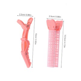 Healeved 4pcs No Trace Duckbill Hair Clips Set Fluffy Hair Volumizing Accessories for Women and Root Volume