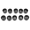 10pcs Motorcycle Engine Bolt Covers Resist Vibration CNC Aluminum Universal